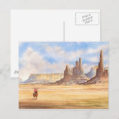 Nationaal Park Monument Valley Briefkaart (Voorkant / Achterkant)
