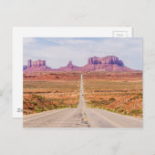 Nationaal park Monument Valley Briefkaart (Voorkant / Achterkant)