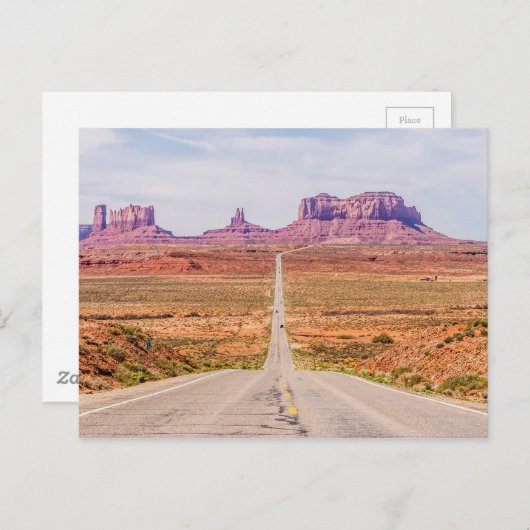 Nationaal park Monument Valley Briefkaart (Voorkant / Achterkant)