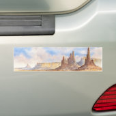 Nationaal Park Monument Valley Bumpersticker (Op auto)