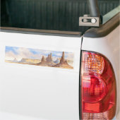 Nationaal Park Monument Valley Bumpersticker (Op Truck)