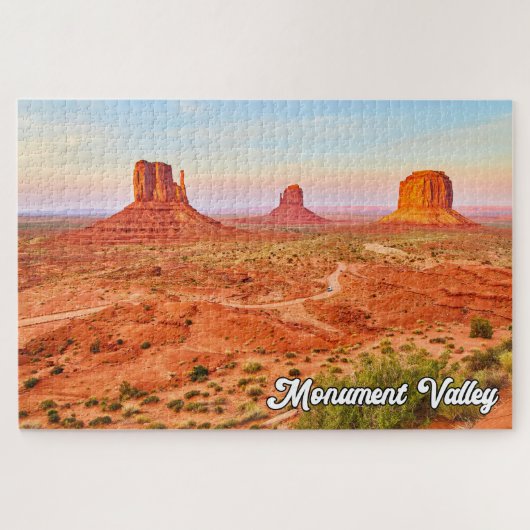 Nationaal Park Monument Valley Legpuzzel (Horizontaal)