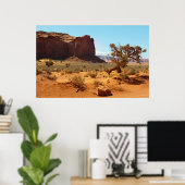 Nationaal Park Monument Valley Poster (Thuiskantoor)