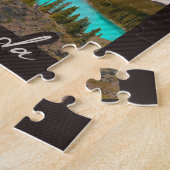 Nationaal park Moraine Lake Alberta Canada Banff Legpuzzel (Zijkant)