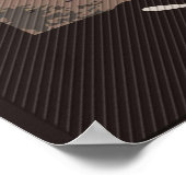 Nationaal park Moraine Lake Alberta Canada Banff Poster (Hoek)