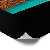 Nationaal park Moraine Lake Banff Poster (Hoek)