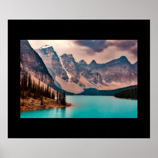 Nationaal park Moraine Lake Banff Poster (Voorkant)