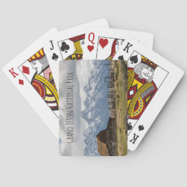 Nationaal park Mormon Row Grand Teton Pokerkaarten
