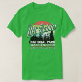 Nationaal park Mount Rainier 15 T-shirt (Design voorkant)