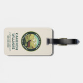 Nationaal park Mount Rainier Bagagelabel (Achterkant horizontaal)