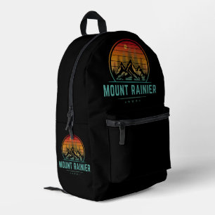 Nationaal park Mount Rainier Bedrukte Rugzak