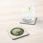 Nationaal park Mount Rainier Bier Onderzetter (Rechterzijde)