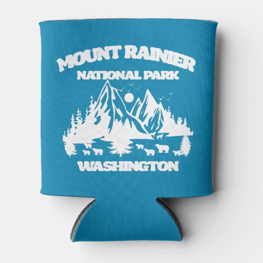 Nationaal park Mount Rainier Blikjeskoeler (Voorkant)