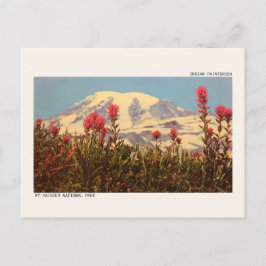 Nationaal park Mount Rainier Briefkaart