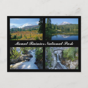 Nationaal park Mount Rainier Briefkaart