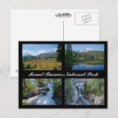 Nationaal park Mount Rainier Briefkaart (Voorkant / Achterkant)