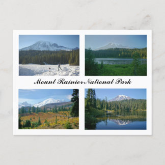 Nationaal park Mount Rainier Briefkaart