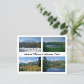 Nationaal park Mount Rainier Briefkaart (Staand voorkant)