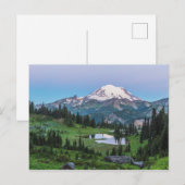 Nationaal park Mount Rainier Briefkaart (Voorkant / Achterkant)