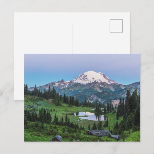 Nationaal park Mount Rainier Briefkaart (Voorkant / Achterkant)