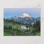 Nationaal park Mount Rainier Briefkaart (Voorkant)