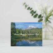 Nationaal park Mount Rainier Briefkaart (Staand voorkant)