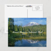 Nationaal park Mount Rainier Briefkaart (Voorkant / Achterkant)