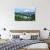Nationaal park Mount Rainier Canvas Afdruk (Insitu (Slaapkamer))