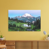 Nationaal park Mount Rainier Canvas Afdruk (Insitu (Woonkamer))