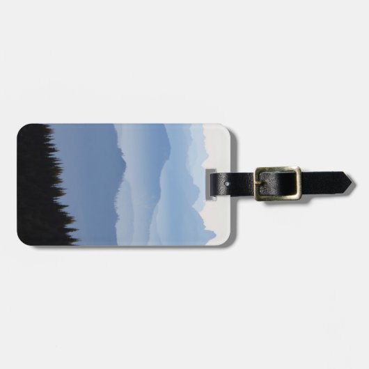 Nationaal park Mount Rainier | Cascade Mountains Bagagelabel (Voorkant horizontaal)