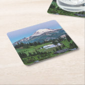 Nationaal park Mount Rainier Kartonnen Onderzetters (Schuin)