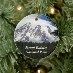 Nationaal park Mount Rainier Keramisch Ornament