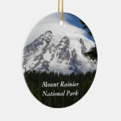 Nationaal park Mount Rainier Keramisch Ornament (Rechts)