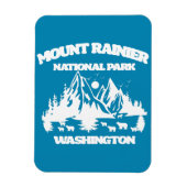 Nationaal park Mount Rainier Magneet (Verticaal)