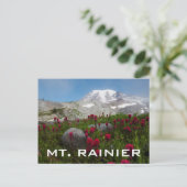 Nationaal park Mount Rainier, Mount Rainier 1 Briefkaart (Staand voorkant)