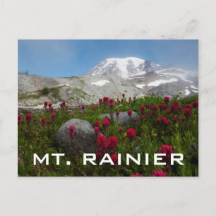 Nationaal park Mount Rainier, Mount Rainier 1 Briefkaart