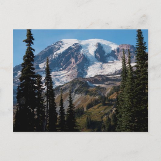 Nationaal park Mount Rainier, Mount Rainier 2 Briefkaart (Voorkant)