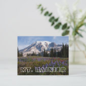 Nationaal park Mount Rainier, Mount Rainier 3 Briefkaart (Staand voorkant)