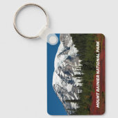 Nationaal park Mount Rainier Sleutelhanger (Voorkant)