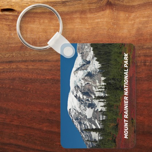 Nationaal park Mount Rainier Sleutelhanger (Voorkant)