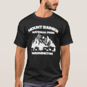 Nationaal park Mount Rainier T-shirt (Voorkant)