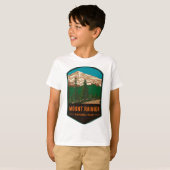 Nationaal park Mount Rainier T-shirt (Voorkant volledig)