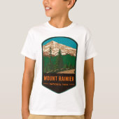 Nationaal park Mount Rainier T-shirt (Voorkant)
