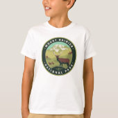 Nationaal park Mount Rainier T-shirt (Voorkant)