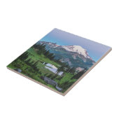 Nationaal park Mount Rainier Tegeltje (Zijkant)