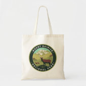 Nationaal park Mount Rainier Tote Bag (Voorkant)