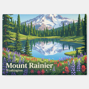 Nationaal park Mount Rainier VS Magneet
