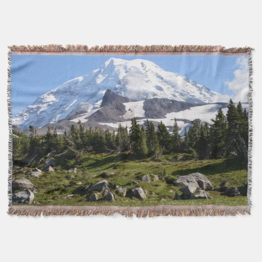 Nationaal park Mount Rainier, WA. Spray Park Deken (Voorkant)