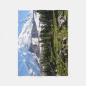 Nationaal park Mount Rainier, WA. Spray Park Fleece Deken (Voorkant)