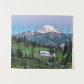 Nationaal park Mount Rainier Wandkleed (Voorkant (horizontaal))